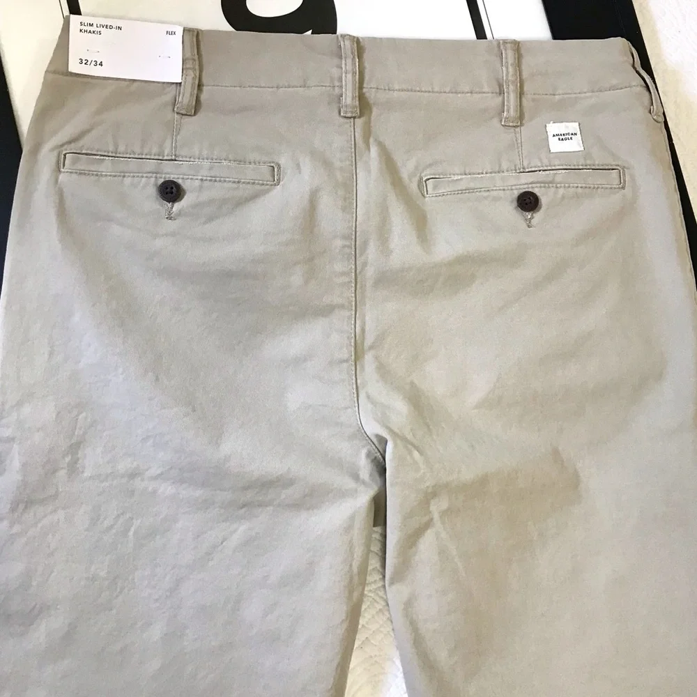 NWT American Eagle Lived In Khakis 32x33